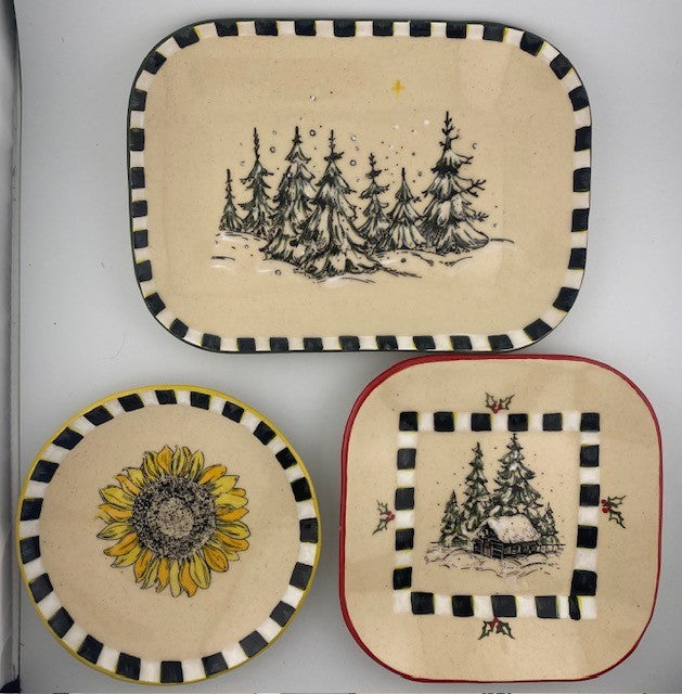 CLOSED- Hand-Painted Serving Set Aug 29 & Sept 12