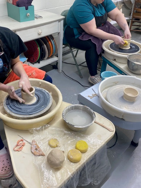 6 Week Wheel Throwing Class July 15 Start