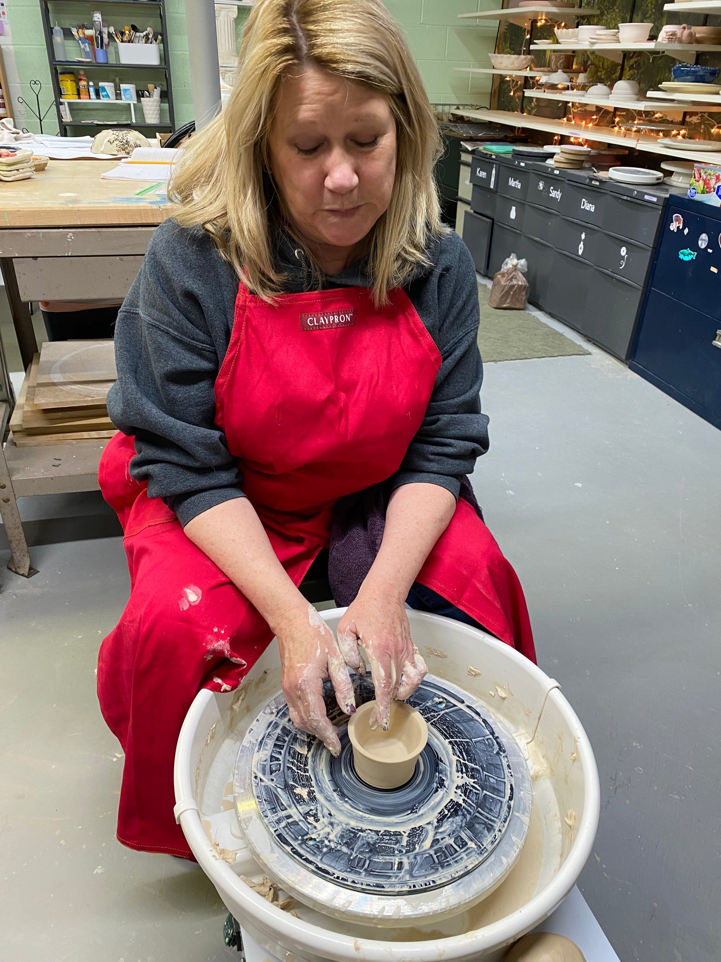 Group Wheel Throwing Class