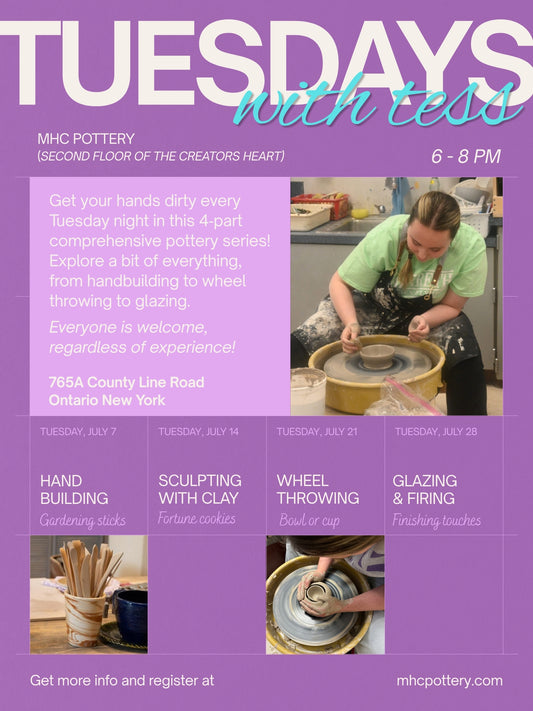 Tuesdays with Tess, Wheel Throwing