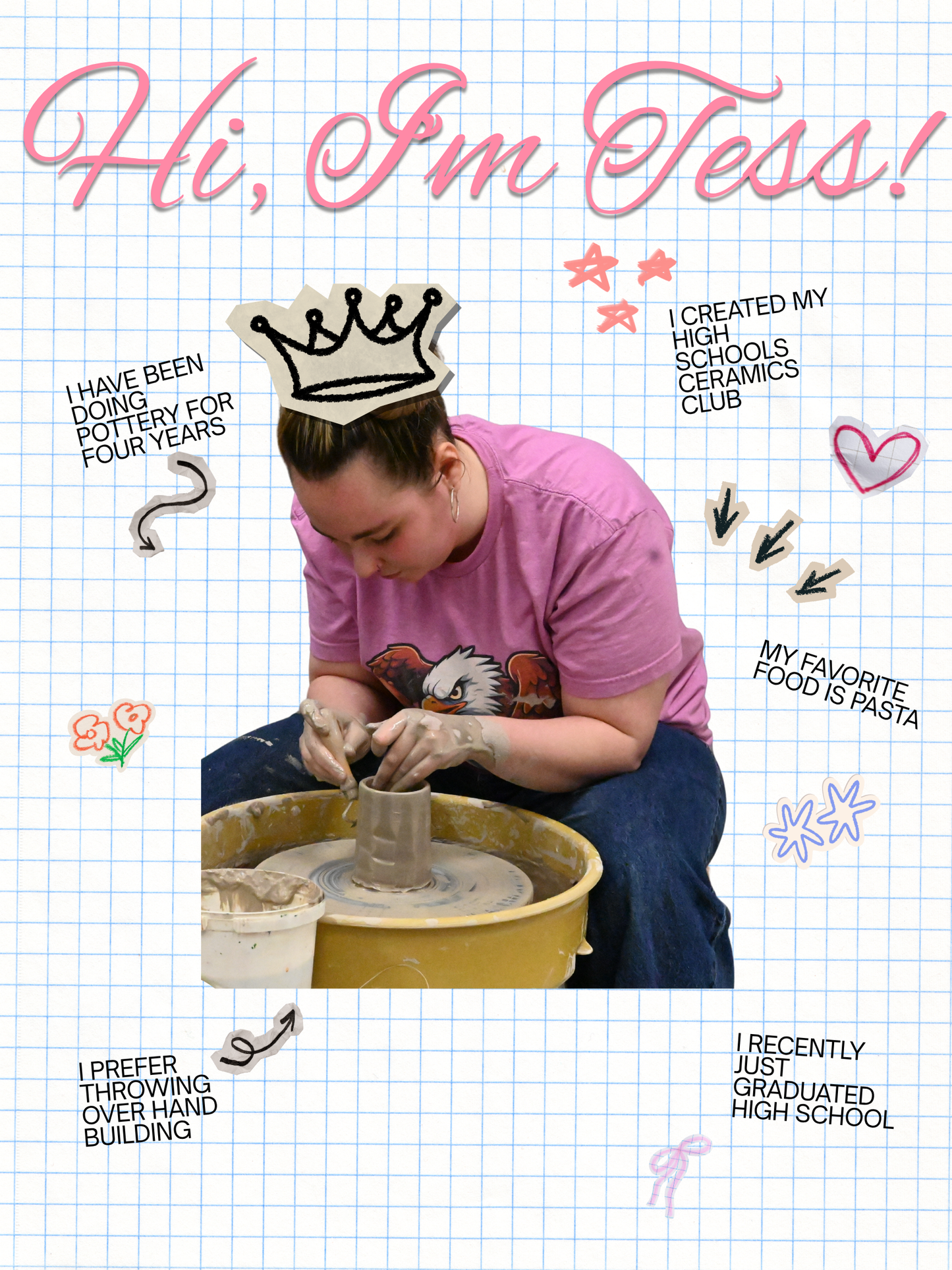 Tuesdays with Tess, Wheel Throwing
