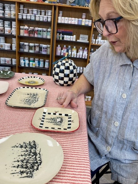 CLOSED- Hand-Painted Serving Set Aug 29 & Sept 12