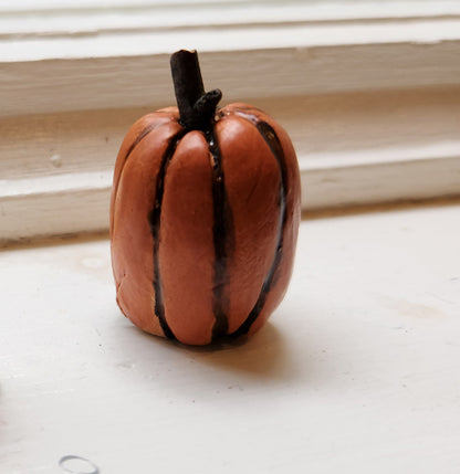 Handcrafted Halloween Pottery Miniatures – Cute Ghosts, Pumpkins, Cats & More (1”-4”)